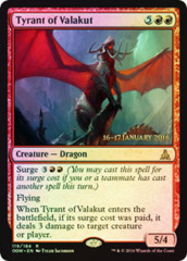 Tyrant of Valakut - Foil - Prerelease Promo