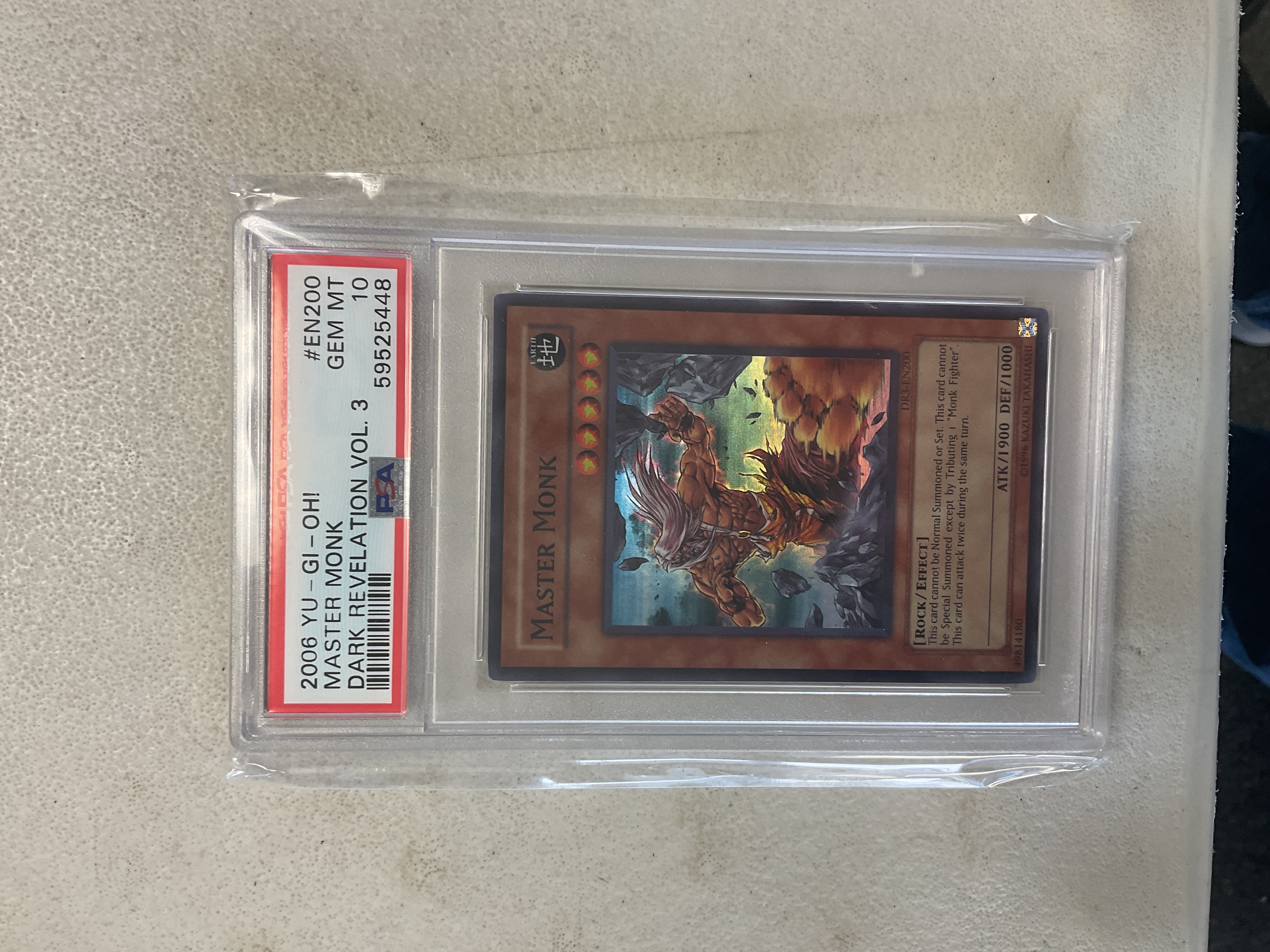 Master Monk - DR3-EN200 PSA 10