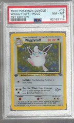 1999 Pokemon Jungle 16 Wigglytuff Holo 1st Edition PSA 8 62163114