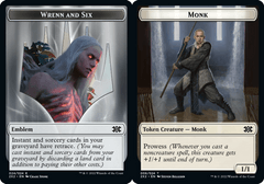 Emblem - Wrenn and Six // Monk Token - Foil
