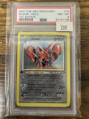 2001 Pokemon Neo Discovery 1st Edition 10 Scizor PSA 8 62161128