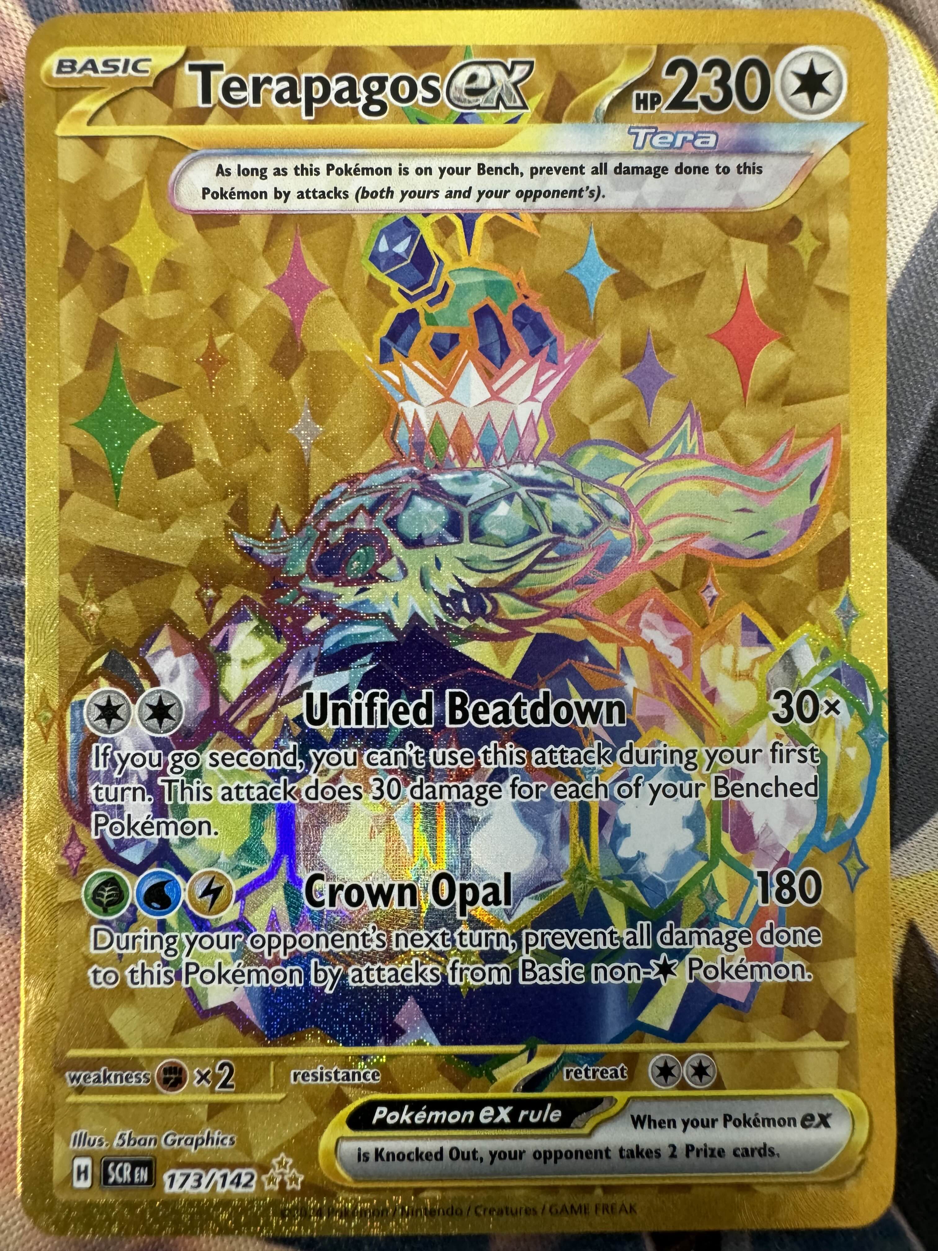 Terapagos ex - 173/142 - Hyper Rare