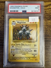 1999 Pokemon Base Set Unlimited 9 Magneton PSA 9 62160721
