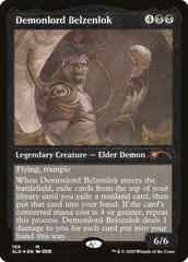 Demonlord Belzenlok (159) - Foil Etched