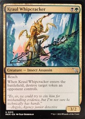 Kraul Whipcracker (b - black whip) - Foil
