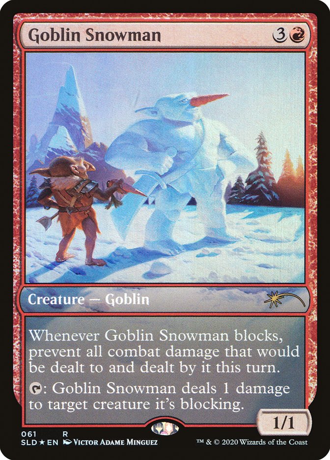 Goblin Snowman - Full Art (061) - Foil