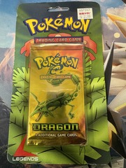 EX Dragon Blister Pack Rayquaza Art