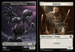 Skeleton Pirate Token // Vampire Token - Foil