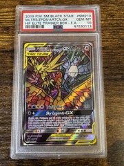 2019 Pokemon SM210 Moltres & Zapdos & Articuno GX PSA 10 47630113