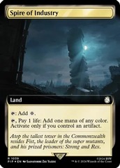 Spire of Industry ~ Extended Art - Surge Foil