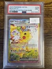 2024 Pokemon Surging Sparks 238 Pikachu ex PSA 9 103318833