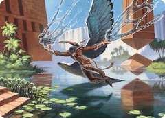 Nadu, Winged Wisdom (14/54) Art Card