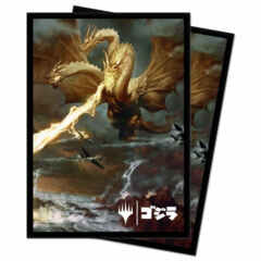 Ultra Pro - Ikoria: Lair of Behemoths Deck Protector Sleeves - Ghidorah, King of the Cosmos