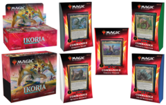 Ikoria: Lair of Behemoths - Super Combo - Booster Box + Bundle + Commander Set of 5