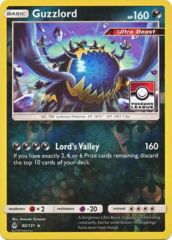 Guzzlord - 83/131 - Reverse Holo Pokemon League Promo