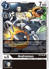 Andromon (Double Diamond Pre-rel Promo) - BT2-061 - C