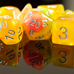 Little Dragon Corp - Terra Dragon Dice – 11 Piece Dice Set