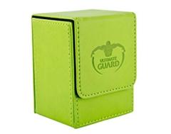 Ultimate Guard - Flip Deck Case 100+ Leatherette Standard Size Green