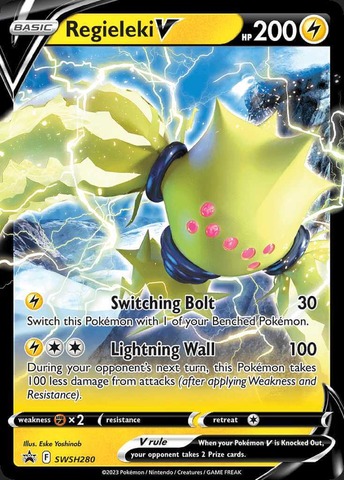 Regieleki V - SWSH280 - Pokemon promo