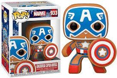 Marvel Holiday Vinyl Figure | Gingerbread Captain America #933