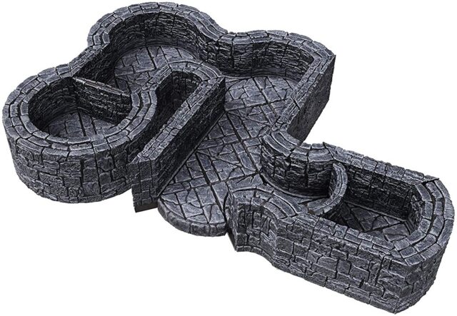 Warlock Tiles: Dungeon Tile I - Angles & Curves