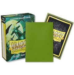 Dragon Shield Sleeves: Japanese Matte Olive (Box Of 60)