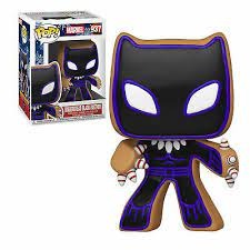 FUNKO POP! MARVEL: Holiday- GINGERBREAD BLACK PANTHER #937