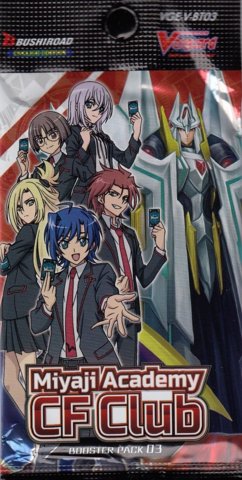 V Booster Set 03: Miyaji Academy Cardfight Club Booster Pack