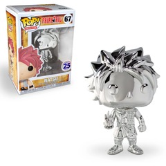 Funko Pop Funimation Exclusive : Silver Chrome NATSU #67 Vinyl