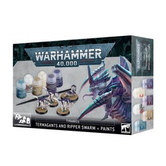 Warhammer 40k: Termagants and Ripper Swarm + Paints Kit