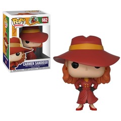 Funko Pop! Where In The World Is Carmen Sandiego ? - Carmen Sandiego #662