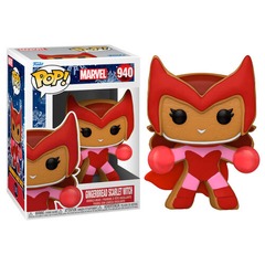 Funko Pop! Marvel: Gingerbread Scarlet Witch #940