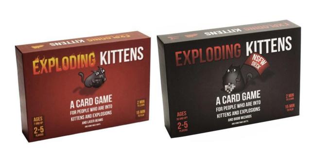 Exploding Kittens & NSFW Expansion Combo