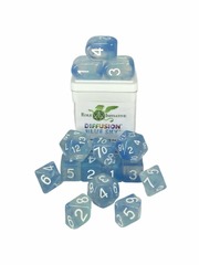 Diffusion Blue Sky - Set of 15 Dice