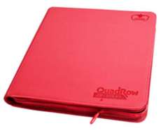 Ultimate Guard QuadRow Zipfolio -  Red