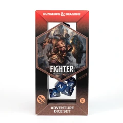 Dungeons & Dragons Adventure Dice Set - Fighter: Blue