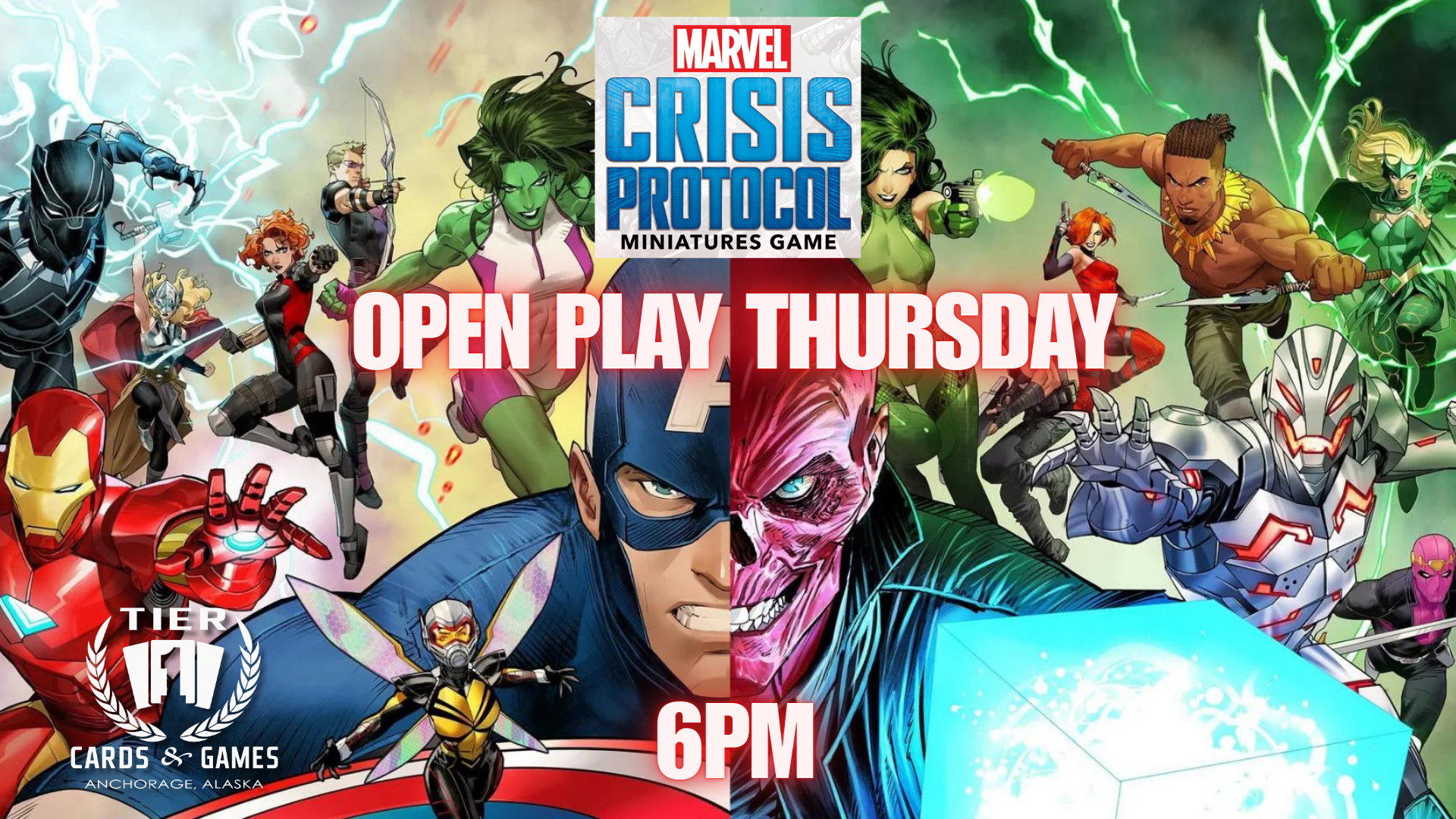 Marvel: Crisis Protocol Open Play Table Fee