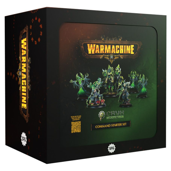 Warmachine: Cryx Necrofactorium Command Starter -  STEIKCRX055
