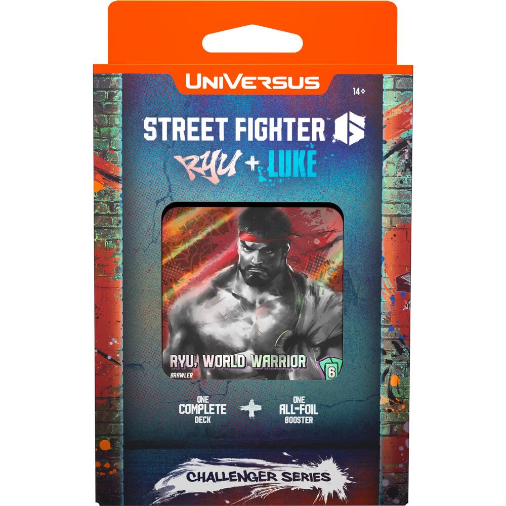 Street Fighter - Challenger Series Deck: Ryu & Luke