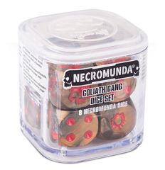 300-03 Necromunda Goliath Gang Dice Set