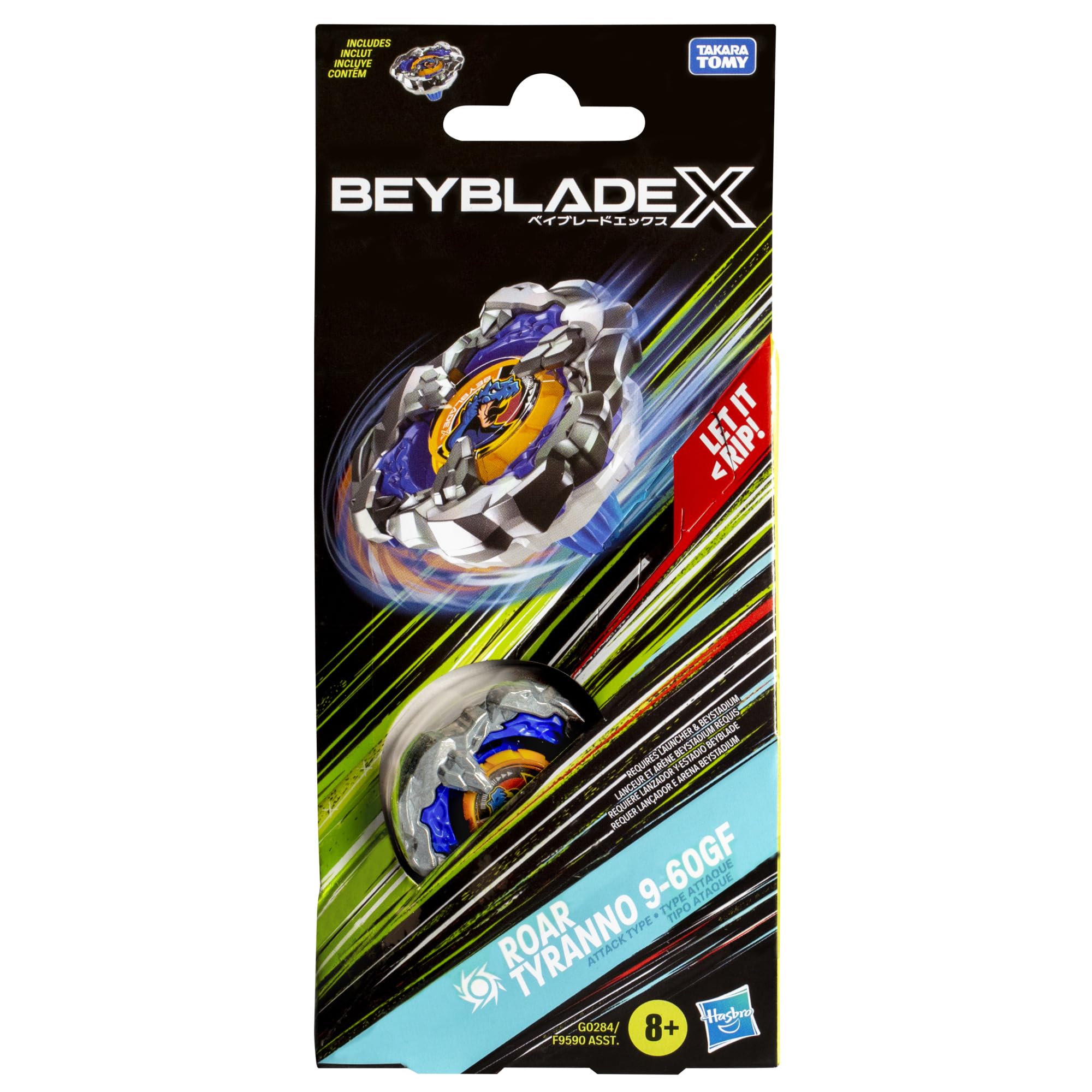 Beyblade X Savage Bear3-60S Top Booster Pack Set