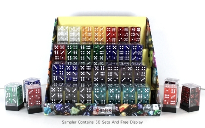 Chessex Dice D6 16mm 12ct