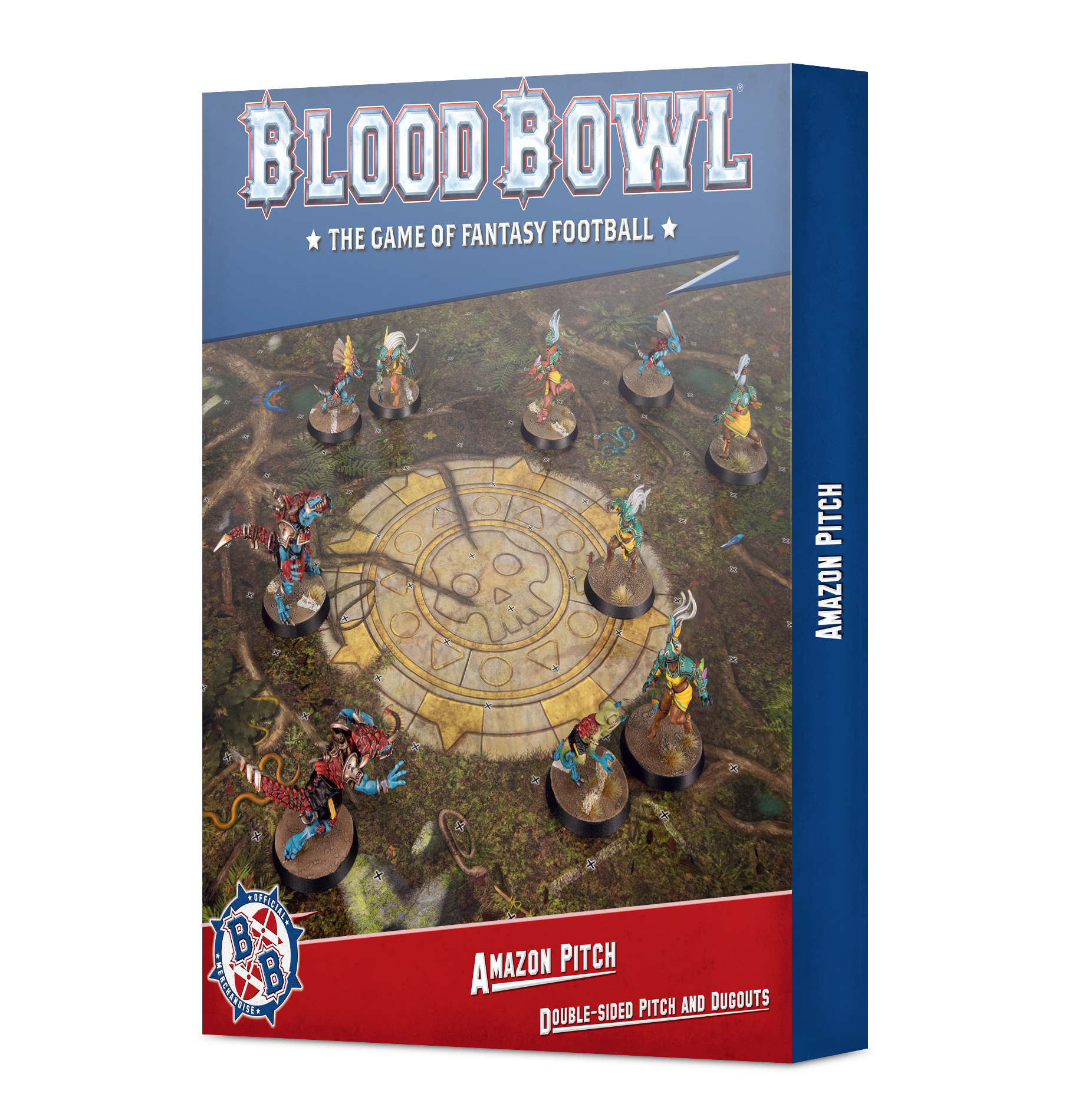 202-29 Blood Bowl Amazons Team Pitch & Dugouts