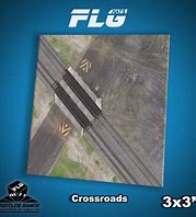 FLG Gaming Mat: Crossroads 3 x 3