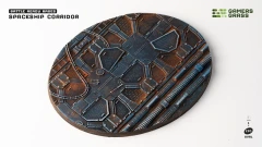 Gamer Grass - Battle Ready Bases - Spaceship Corridor 120mm x1 GGB-SPO120