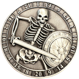Dice Coins - d20 Skeleton