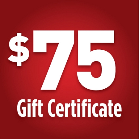 Gift Certificate - $75.00