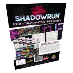 Shadowrun: 6th Edition: Sixth World: Gamemaster's Screen - CAT28001