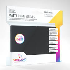 Gamegenic - MATTE Prime Sleeves: Black - GG1030