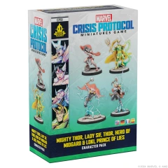 CP91 - Marvel: Crisis Protocol Mighty Thor, Lady Sif, Thor, Hero of Midgard & Loki, Prince of Lies Character Pack